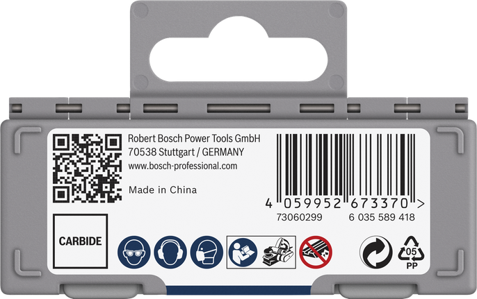 Cuchilla cepilladora Bosch PRO 82 x 5,5 x 1,1 mm.